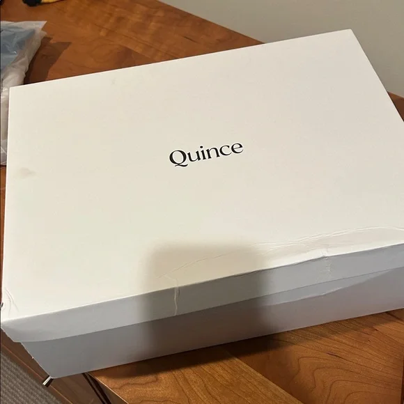 Quince men’s brown Leather Cap Toe Lace Up Boot NWT - Picture 6 of 6